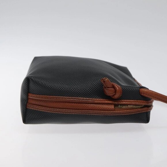 BOTTEGA VENETA Shoulder Bag PVC Black Brown gold Auth - Picture 5 of 16